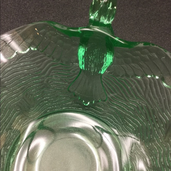 Fenton Depression Glass Bird Dish - Picture 7 of 7